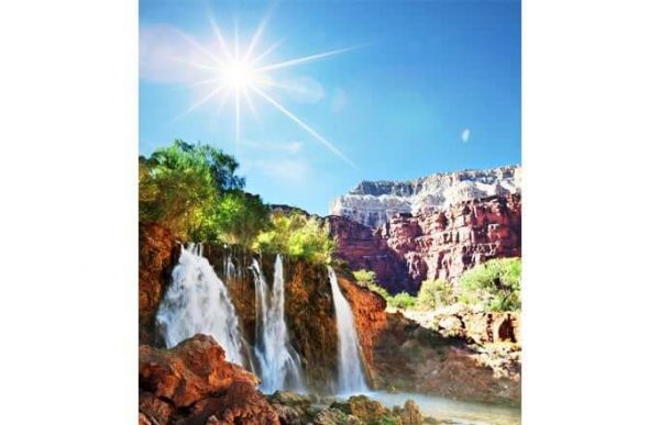 Фотообои Горный водопад