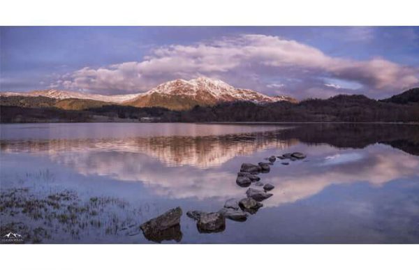 Фотообои Озеро в горах