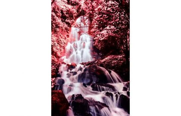Фотообои Красный водопад