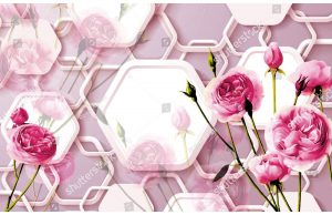 Фотообои Пионовидные розы