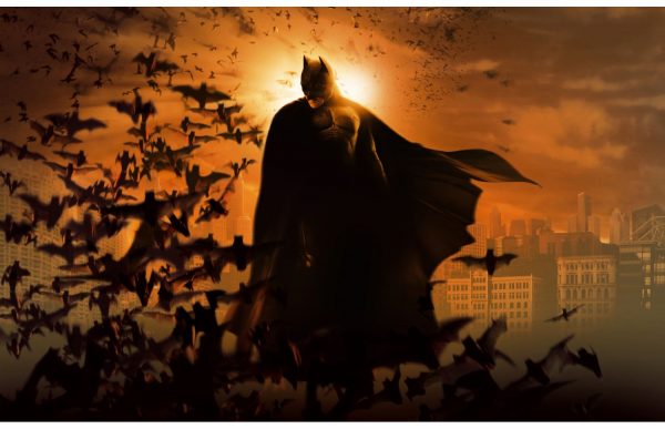 Фотообои Бэтмен в закате Готэма