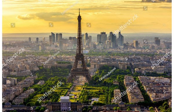 Фотообои Вид сверху. Париж