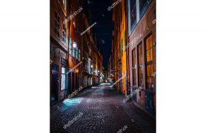 Фотообои Тёмный переулок