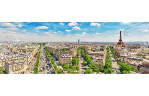 Фотообои Парижская панорама