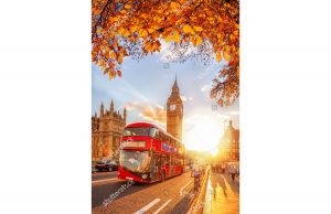 Фотообои Лондон осенью