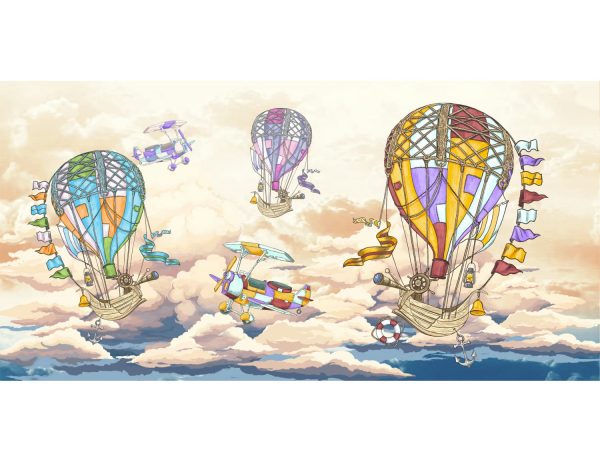 Фотообои Сказочные воздушные шары